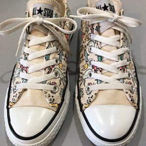 Converse Ocean Print Low Top Sneakers